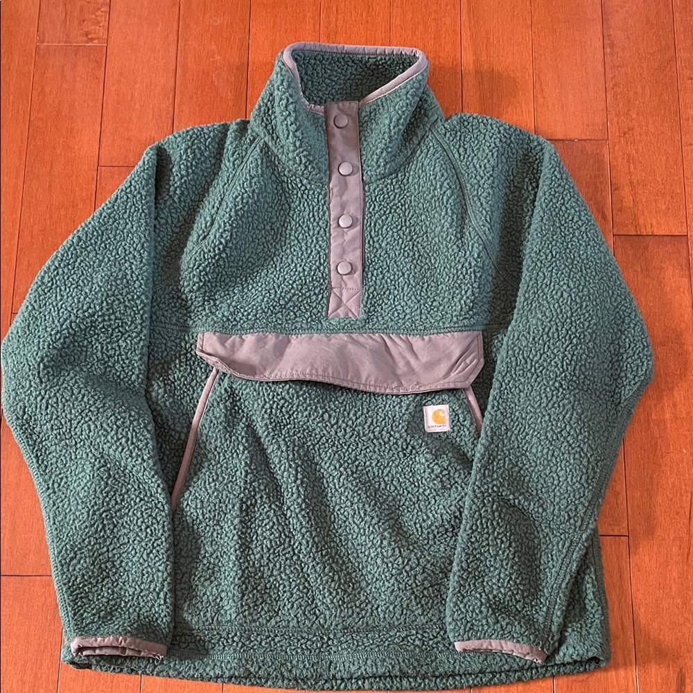 Carhartt Green Fleece Pullover